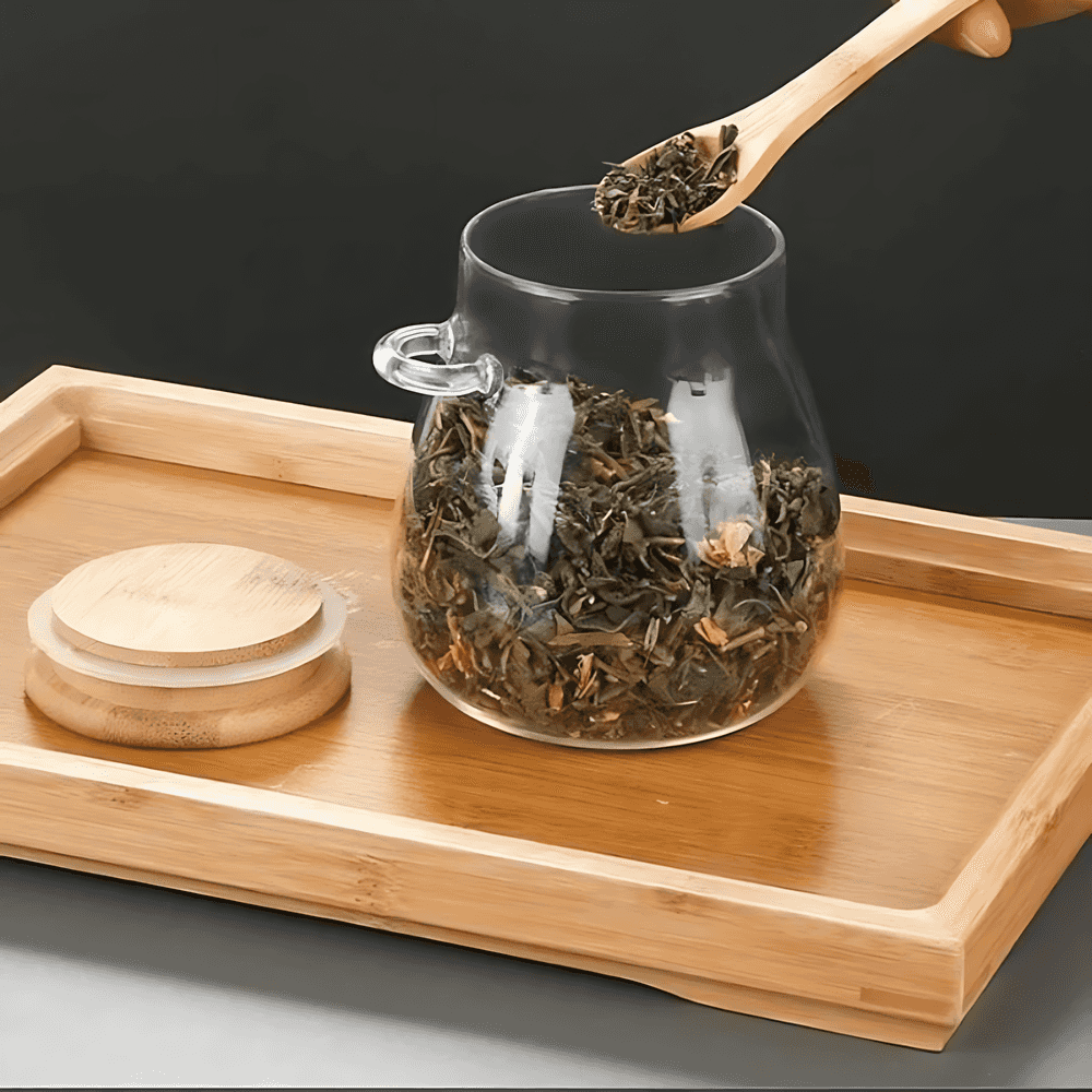 VivantSeal™ Airtight Glass Storage Jars with Bamboo Lids – Preserve Freshness and Flavor 3