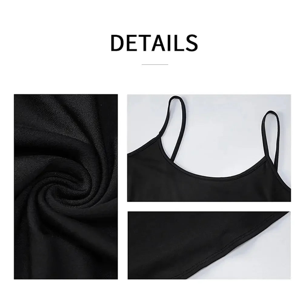 ViviLuxe™ Ankle - Length Camisole Dress — Own Every Curve and Command Every Room with Effortless Glamour (S black) - Dress | Zavonix