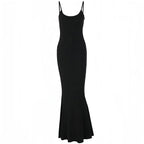 ViviLuxe™ Ankle - Length Camisole Dress — Own Every Curve and Command Every Room with Effortless Glamour (S black) - Dress | Zavonix