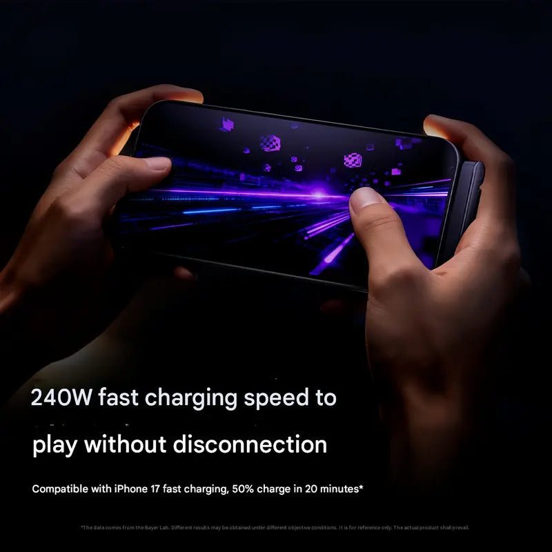 VoltStream™ — Power Through Life with Lightning-Fast, Pocket-Ready Charging