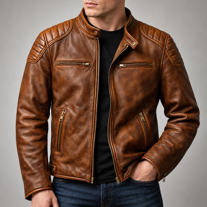 Vordrake Quilted Leather Jacket product image 4