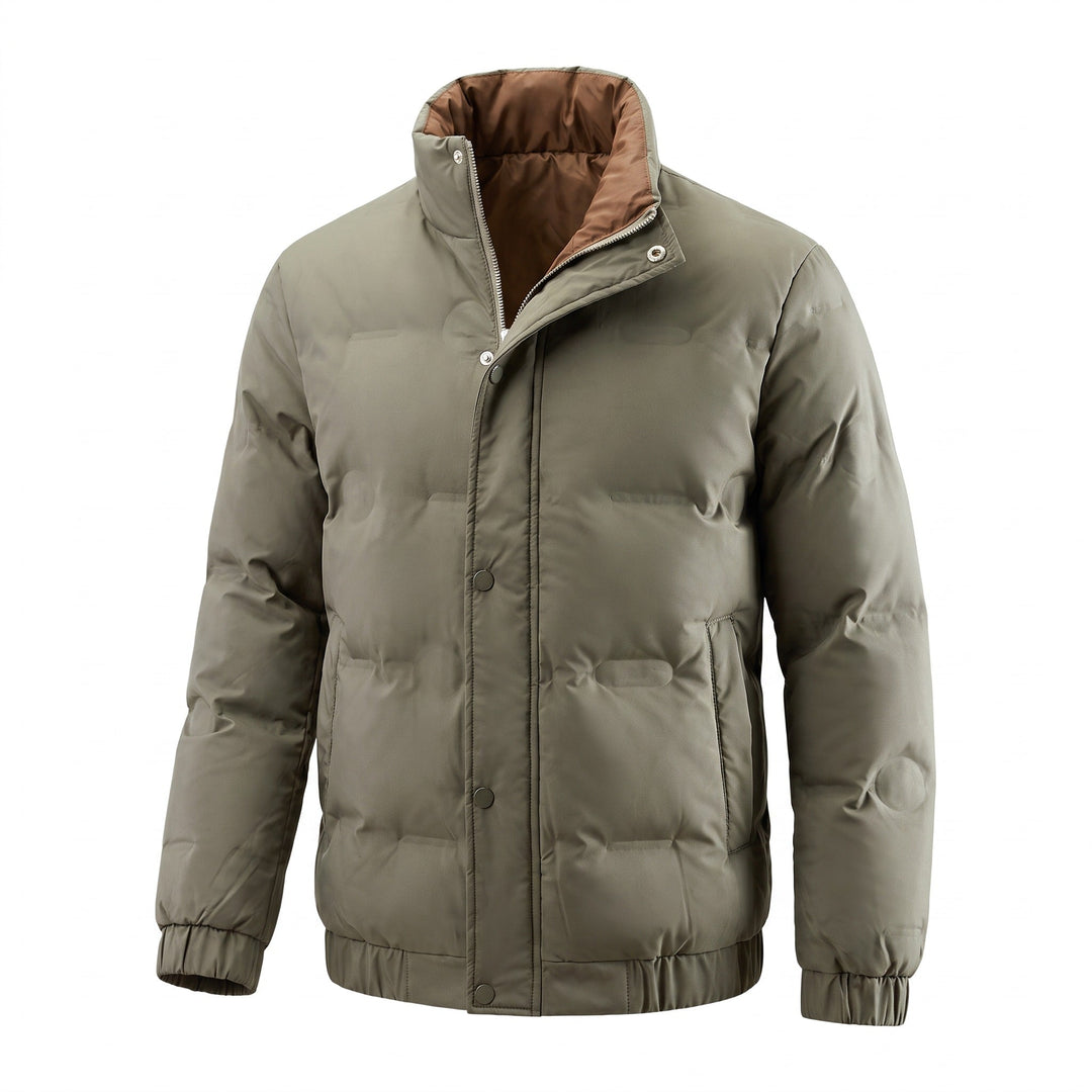 Vorlathen Contrast-Collar Puffer Jacket product image 1