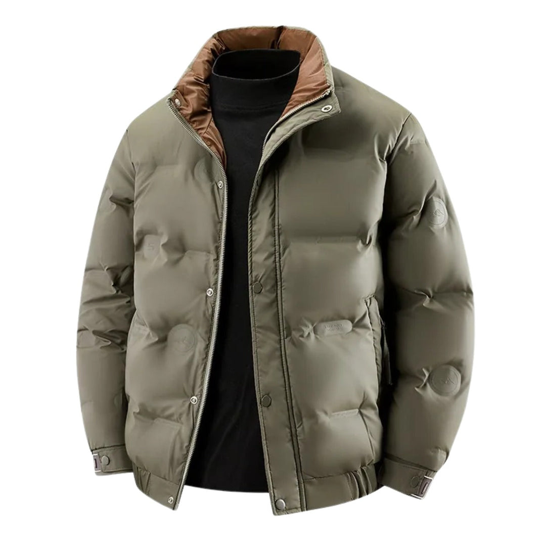 Vorlathen Contrast-Collar Puffer Jacket product image 2