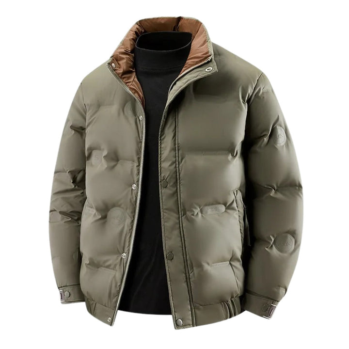 Vorlathen Contrast-Collar Puffer Jacket product image 2