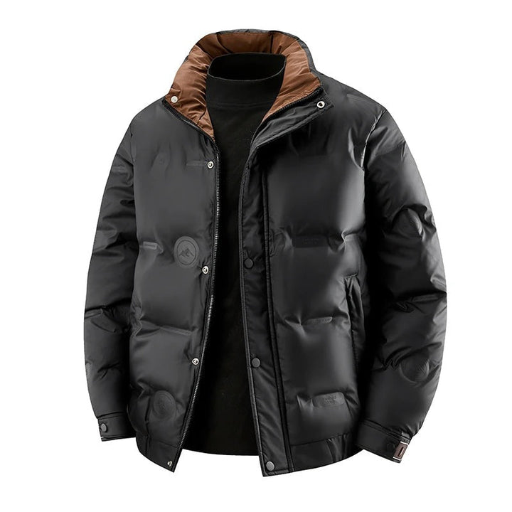 Vorlathen Contrast-Collar Puffer Jacket product image 3