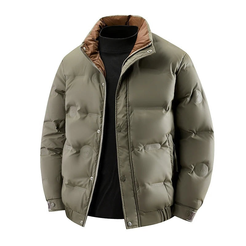 Vorlathen Contrast-Collar Puffer Jacket product image 5