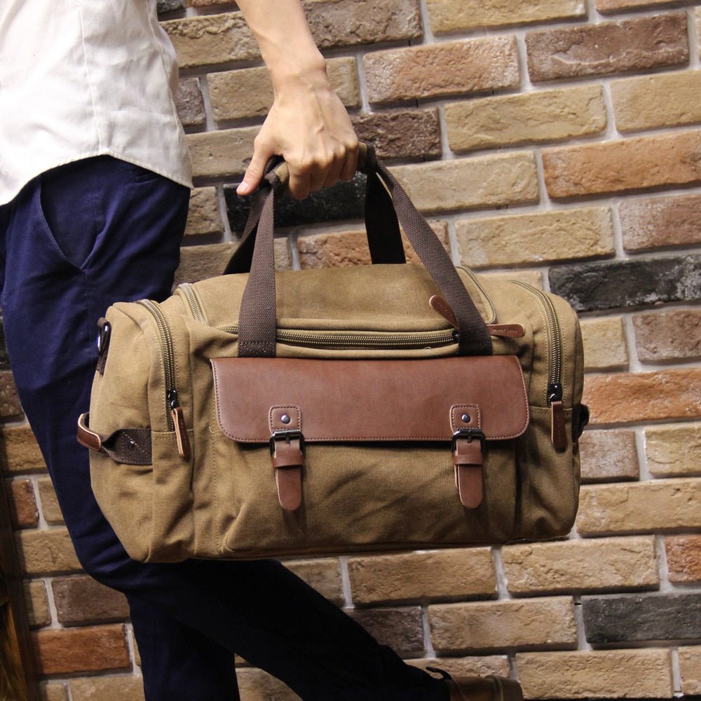 Voyager - Large Capacity Bag by Voyager (Khaki ) - | Zavonix