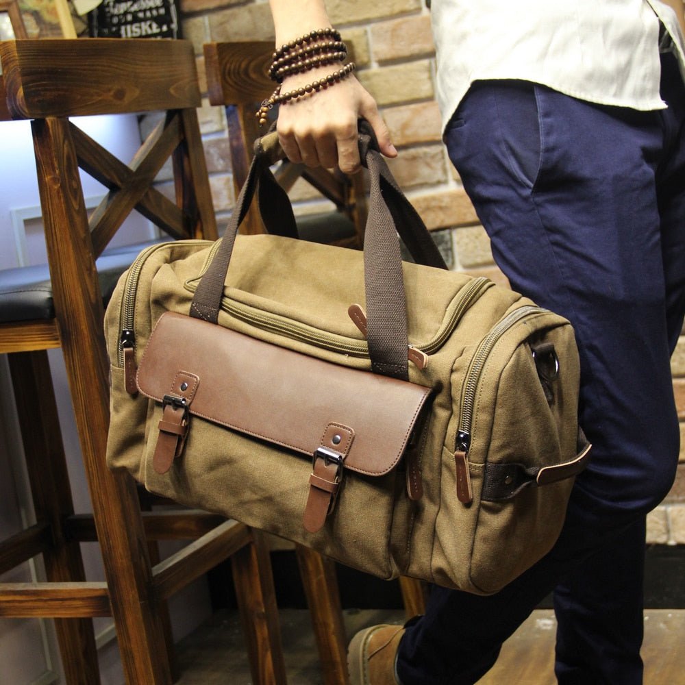 Voyager - Large Capacity Bag by Voyager (Khaki ) - | Zavonix