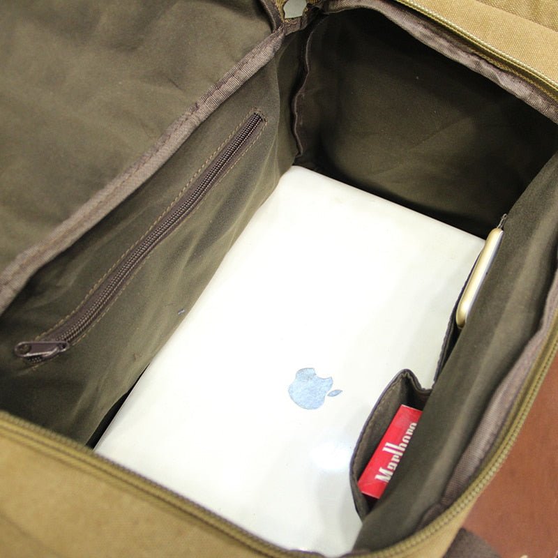 Voyager - Large Capacity Bag by Voyager (Khaki ) - | Zavonix