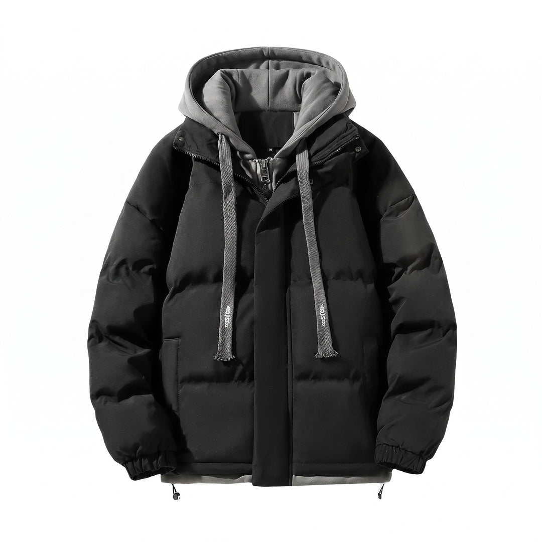 Vurqaspen Contrast-Hood Puffer Jacket product image 1