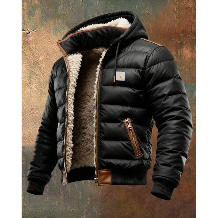 Vyrnhelm Fleece-Lined Puffer Jacket product image 5