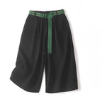 Wide - Leg Linen Shorts™ — Own Every Step with Effortless Cool and Confidence (White XS) - | Zavonix