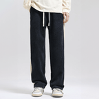 Waffle Velveteen Joggers (Black S) - New Arrivals | Zavonix