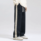 Waffle Velveteen Joggers (Black S) - New Arrivals | Zavonix