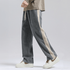 Waffle Velveteen Joggers (Black S) - New Arrivals | Zavonix