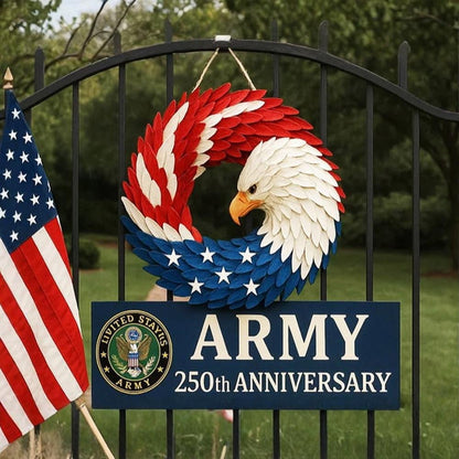 Wall Art Eagle Wreath | Durable Boxwood Display for Indoor and Outdoor Home Decor 4