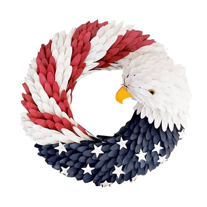 Wall Art Eagle Wreath | Durable Boxwood Display for Indoor and Outdoor Home Decor 8