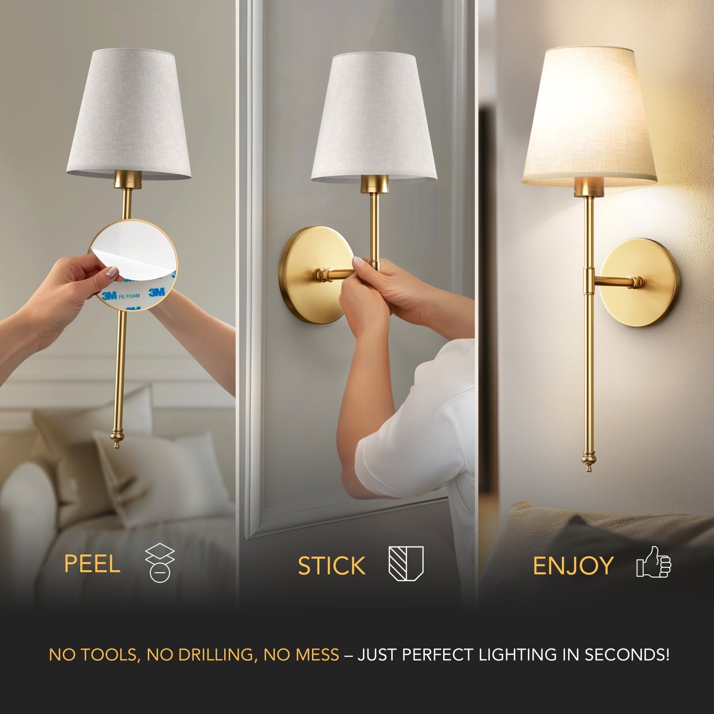Wall Sconces™ — Instantly Transform Any Room Into a Show-Stopping Masterpiece