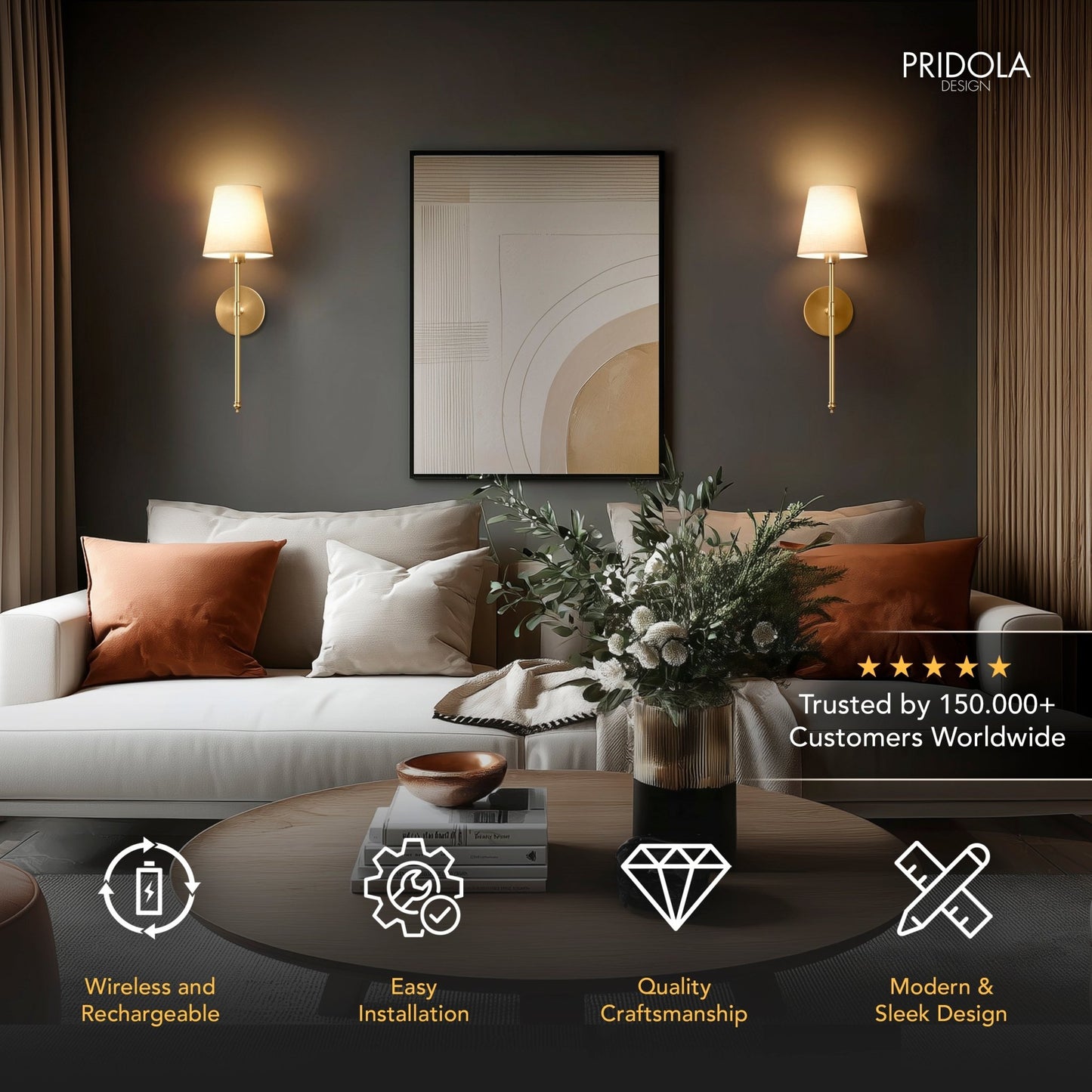 Wall Sconces™ — Instantly Transform Any Room Into a Show-Stopping Masterpiece