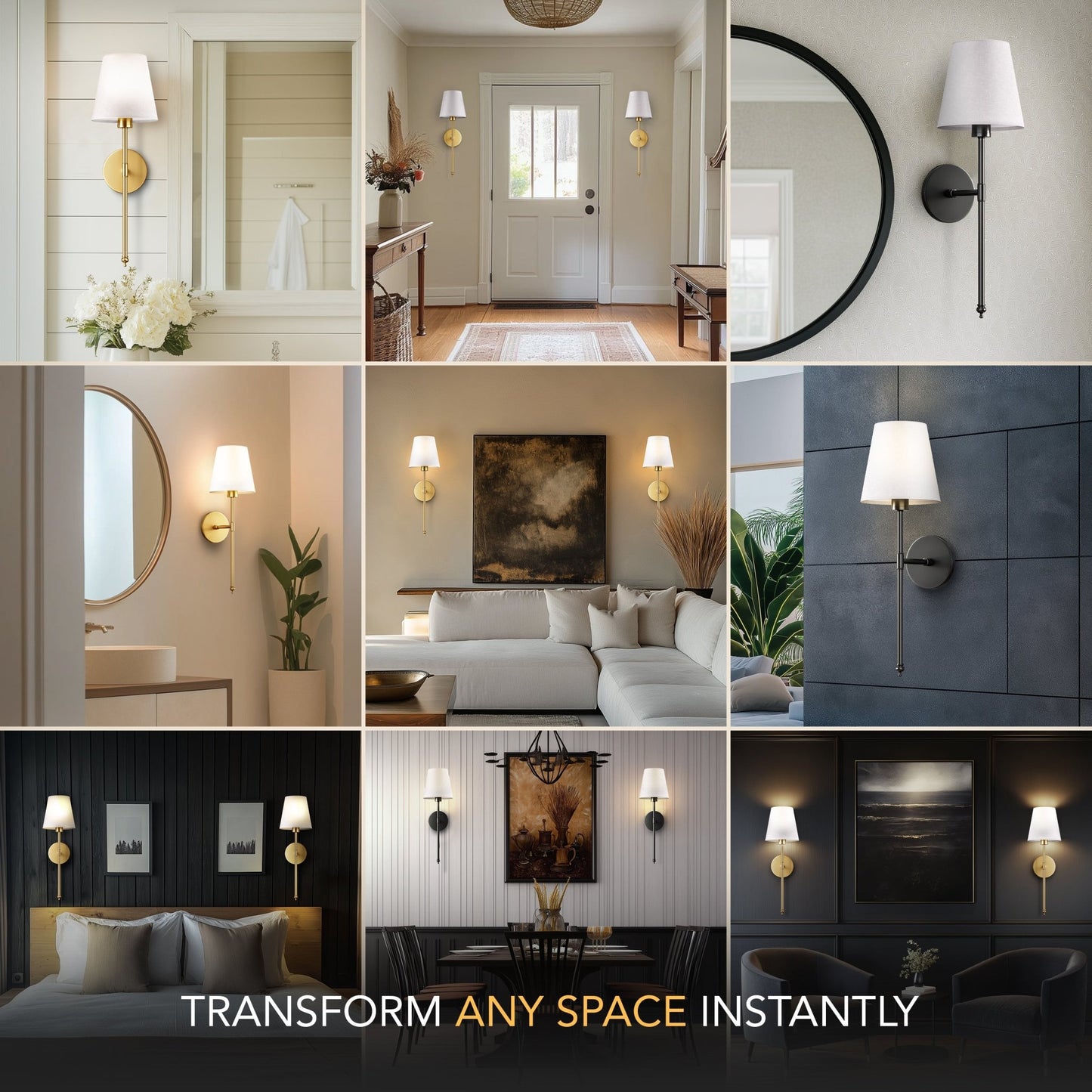 Wall Sconces™ — Instantly Transform Any Room Into a Show-Stopping Masterpiece