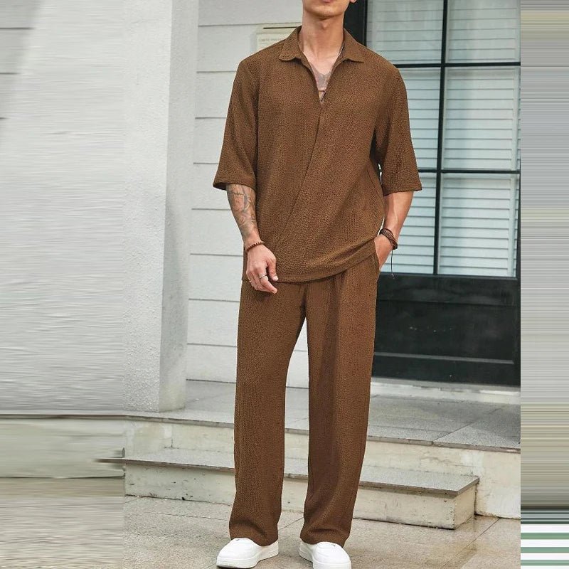 Wallen Leisure Ensemble (Brown XS) - | Zavonix