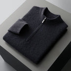 WALTER™ WOOL KNIT CARDIGAN (Black XS) - | Zavonix