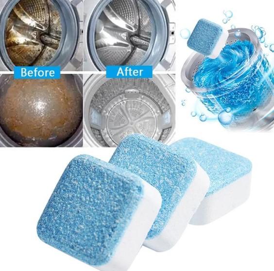 Washing Machine Cleaner Tablets | Tub Bomb Formula | 24 Count | Odor &amp; Residue Removal
