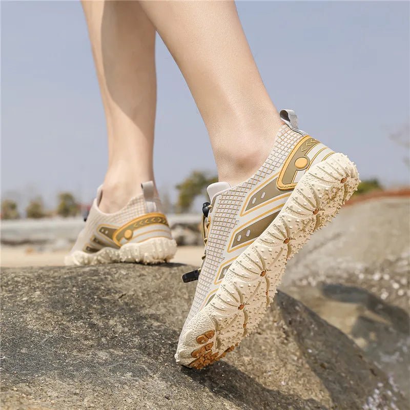 Water Adventure Shoes — Durable Quick - Dry Footwear with Superior Grip (A9925 Khaki 45) - | Zavonix