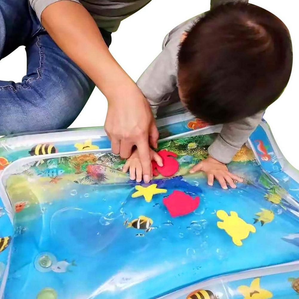 Adult guiding a child&