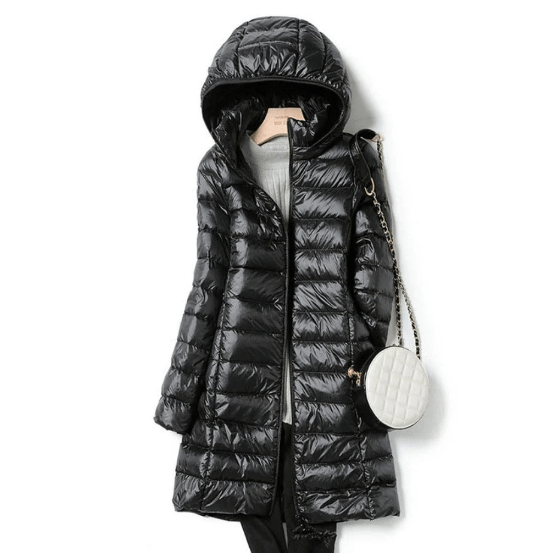 Wavy Women's Hooded Jacket | Cozy Winter Style 2