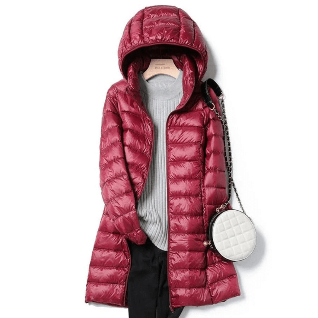 Wavy Women's Hooded Jacket | Cozy Winter Style 3