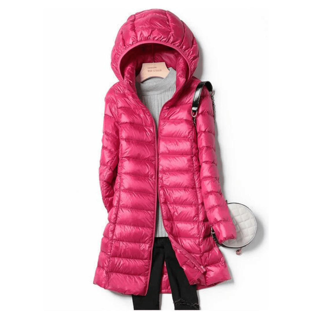 Wavy Women's Hooded Jacket | Cozy Winter Style 1