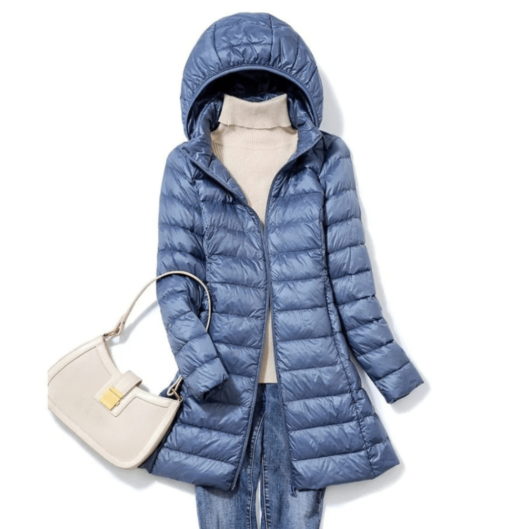 Wavy Women's Hooded Jacket | Cozy Winter Style 0