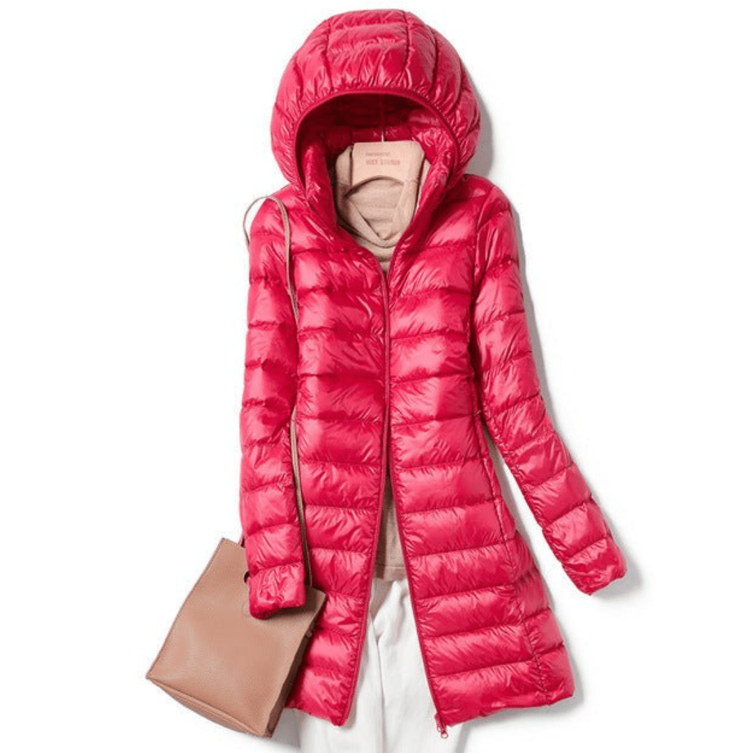 Wavy Women's Hooded Jacket | Cozy Winter Style 4