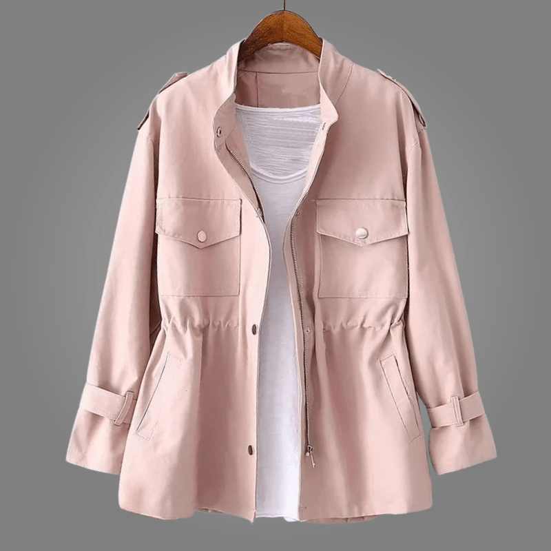 Waxed Cotton Jacket™ — Defy Every Storm and Own Your Power in Style (Pink XS) - | Zavonix