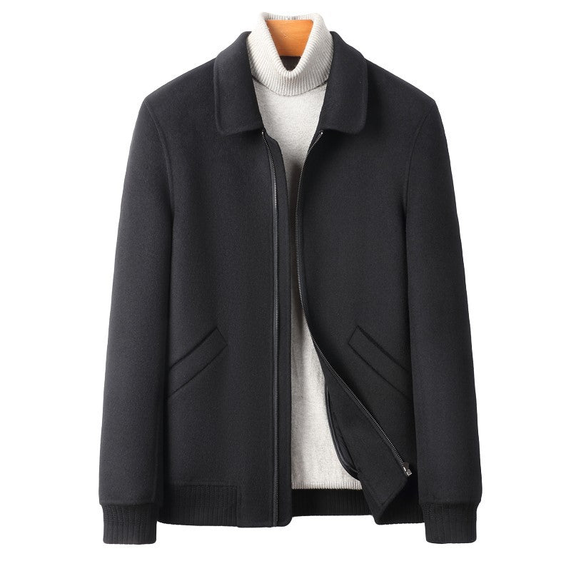 WESTON™ MERINO WOOL COAT (Black XS) - | Zavonix