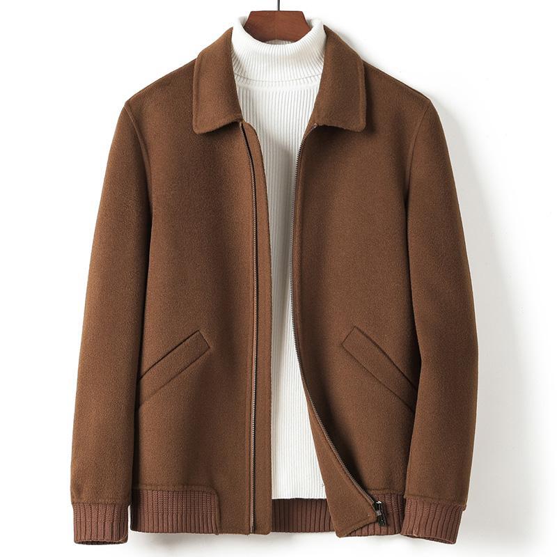 WESTON™ MERINO WOOL COAT (Brown XS) - | Zavonix
