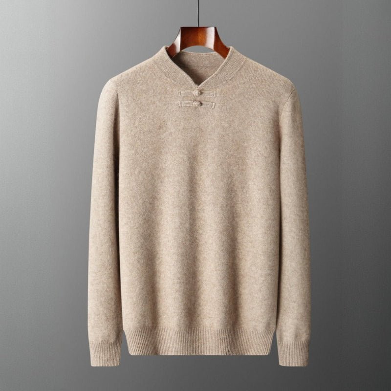 WESTON™ MERINO WOOL PULLOVER (Beige XS) - | Zavonix