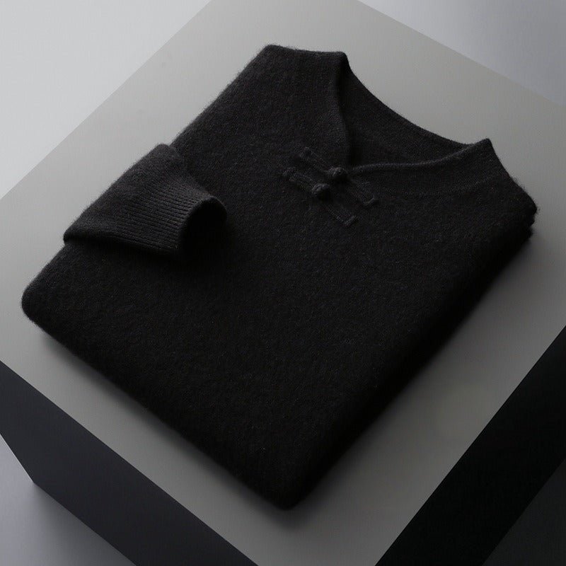 WESTON™ MERINO WOOL PULLOVER (Black XS) - | Zavonix