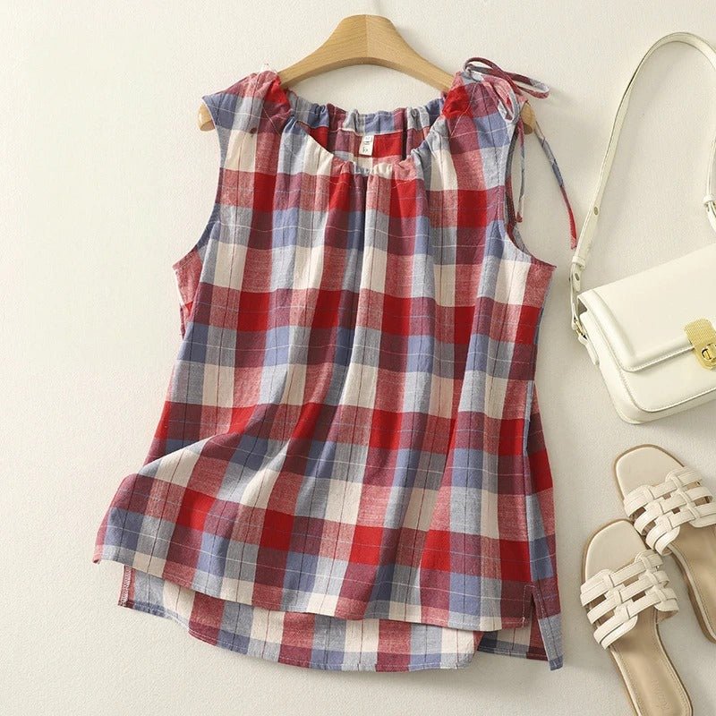 WhisperLinen™ — Embrace Breeze - Light Freedom That Turns Up Your Cool Factor (Red XS) - | Zavonix