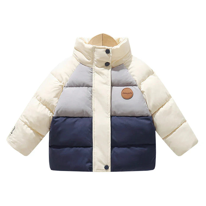 Cream, gray, and navy children&
