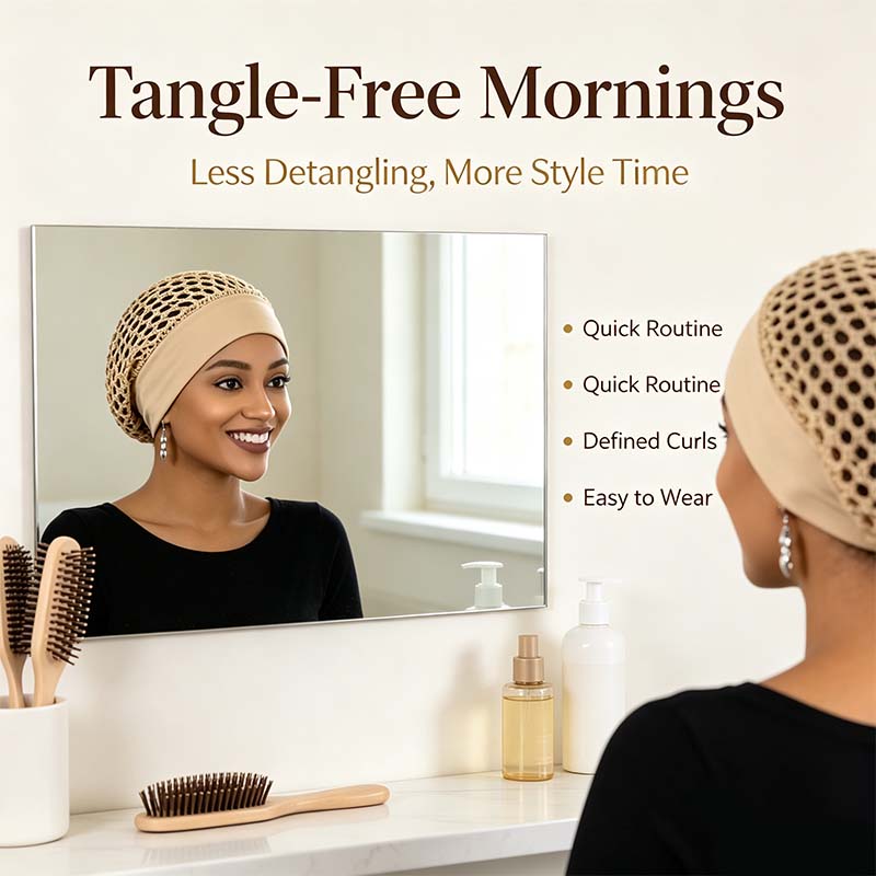 Wide Edge Sleep Bonnet Set Product Image 05