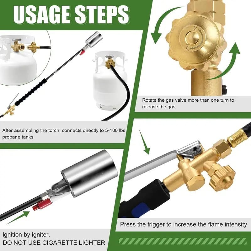 Wildroot Propane Yard Torch 10Ft Hose Product Image 04