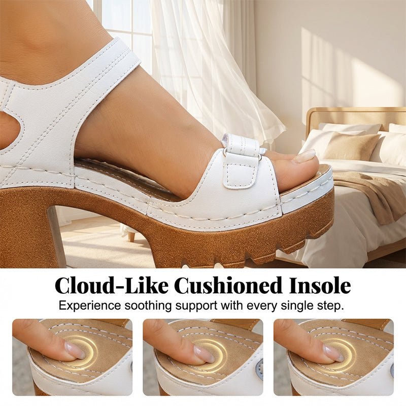 Willow Adjustable Platform Sandals Product Image 04
