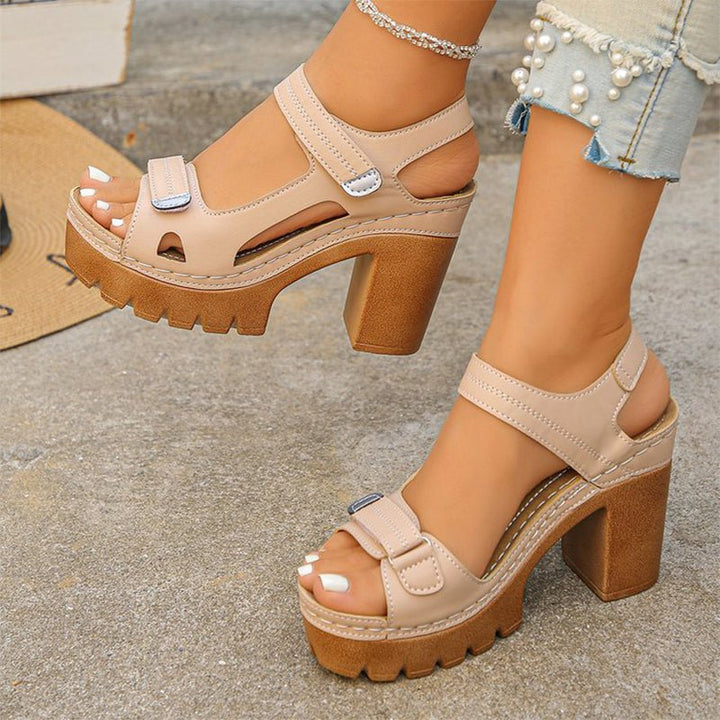 Willow Adjustable Platform Sandals Product Image 11