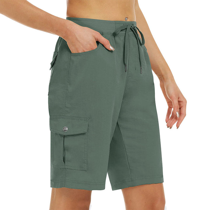 Willow Womens Quick Dry Cargo Shorts Secure Pockets Product Image 01