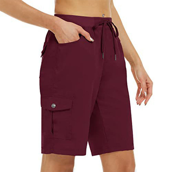Willow Womens Quick Dry Cargo Shorts Secure Pockets Product Image 10