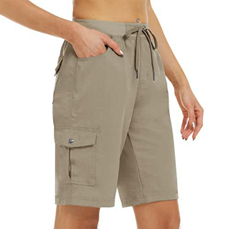 Willow Womens Quick Dry Cargo Shorts Secure Pockets Product Image 11