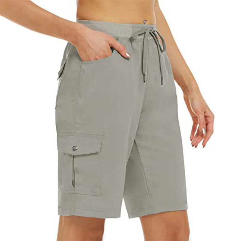 Willow Womens Quick Dry Cargo Shorts Secure Pockets Product Image 13