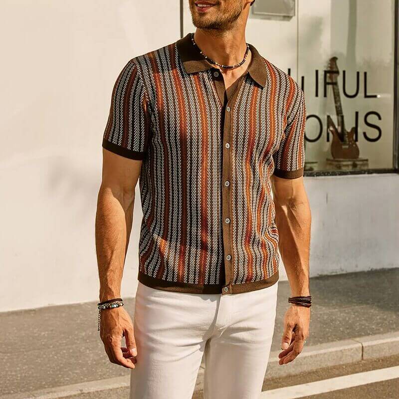 Wilson Knitted Summer Shirt (Green XS) - | Zavonix